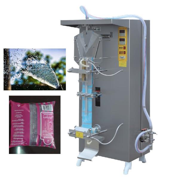 Pure Mineral Water 1000L Sachet Sealing VFF Packing Machine Honey Milk Packing