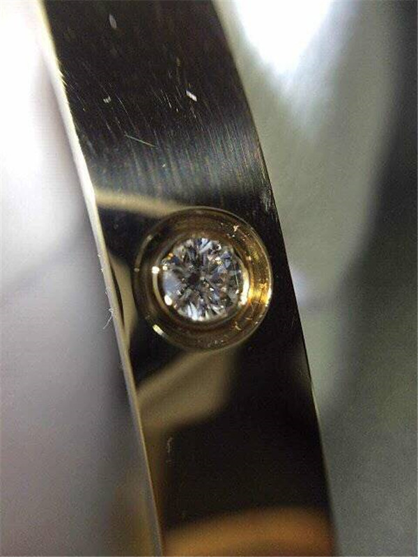 C love 4 diamo bracelet 18k gold white gold yellow gold rose gold diamond bracelet Jewelry factory in Shenzhen, China