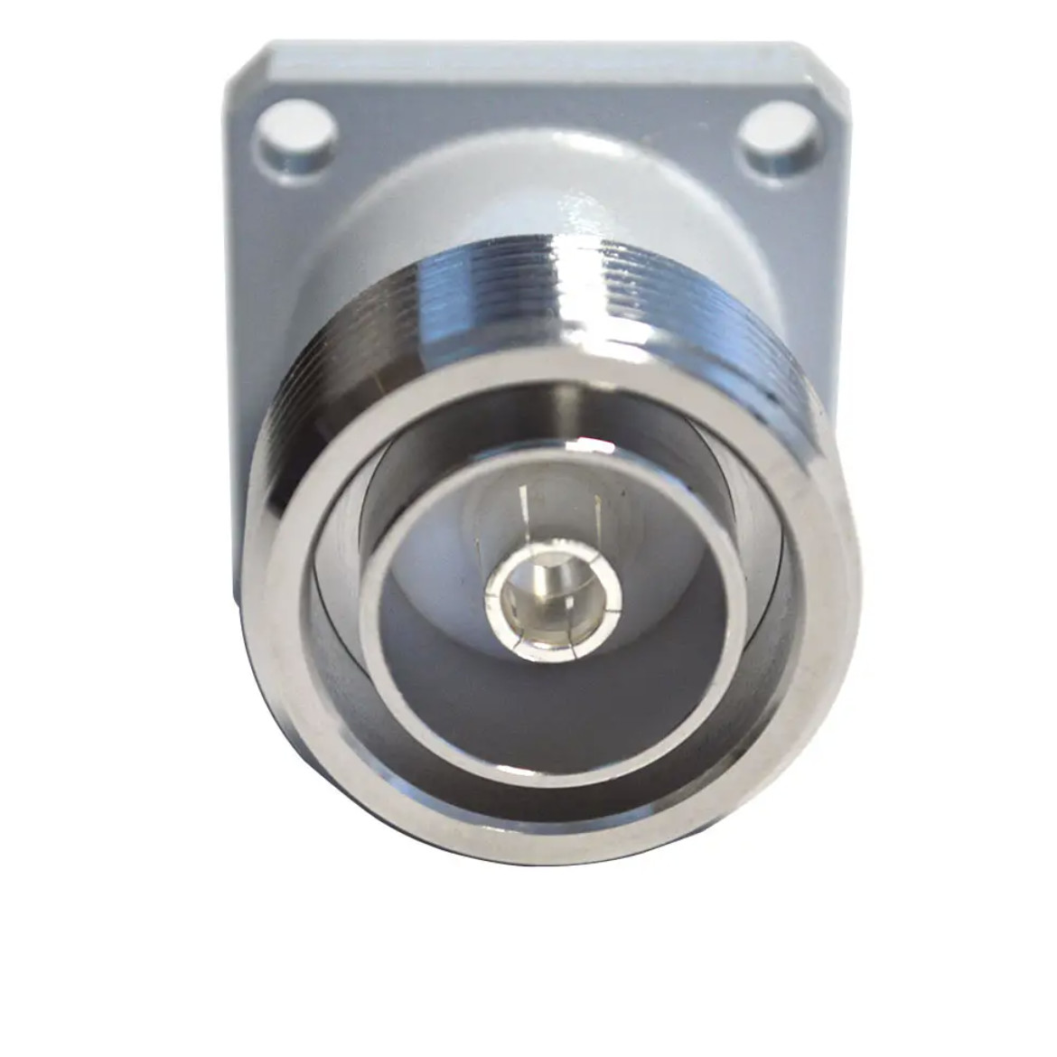 Rf Coaxial Connector 7/16 Din Female Flange Adapter