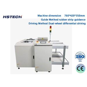  DC24V Chargable 100KG Load Capacity Rubber Strip Automated Guided Vehicles Manufactures