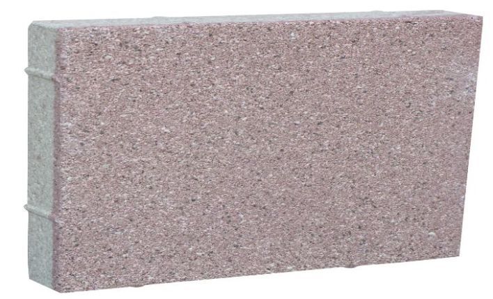 Grey Ceramic Concrete Water Permeable Clay Paving Block for Driveway