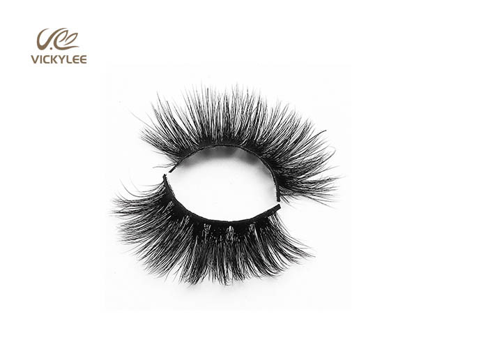 Plastic Cotton Stalk Black 18MM Natural False Eyelashes