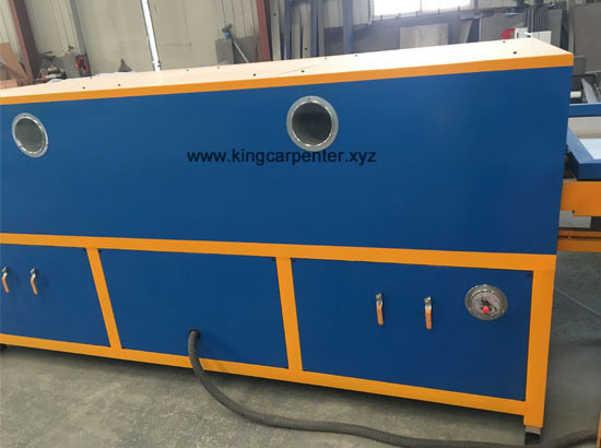 vacuum filming machine for wood door and kitchen cabinet