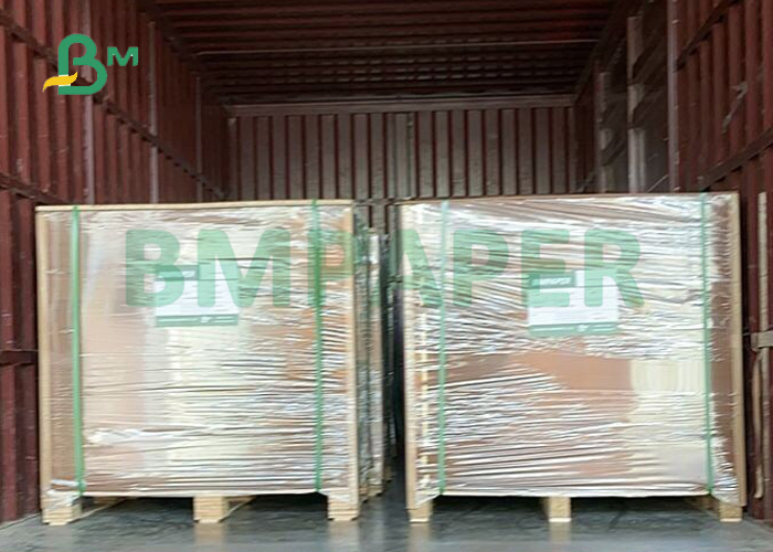  90gr Unbleached Brown Kraft Paper For Shopping Bag 94cm 102cm High Strength