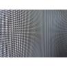 Buy cheap 240mm Length 120mm Width Woven Wire Mesh , Stainless Steel Woven Mesh Black from wholesalers