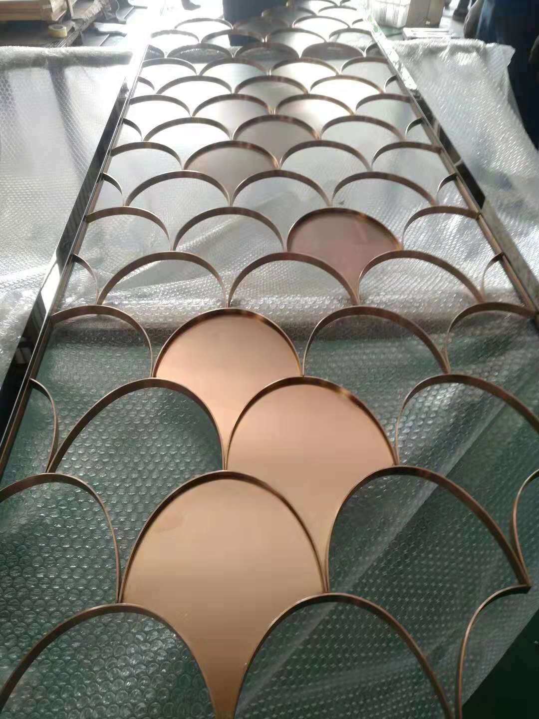 Black Metal Laser Cut Panels For Column Cover Cladding