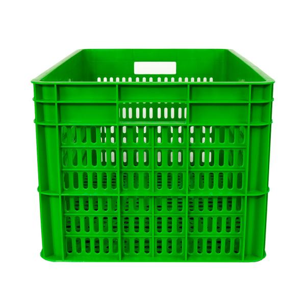 Industrial Harvest Storage Crate Eco-Friendly Plastic Basket for Fruits and