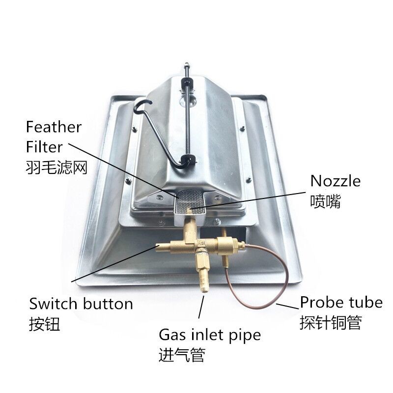 Chicken Gas Brooder Heat Lamp Infrared Heater For Chicks THD2606