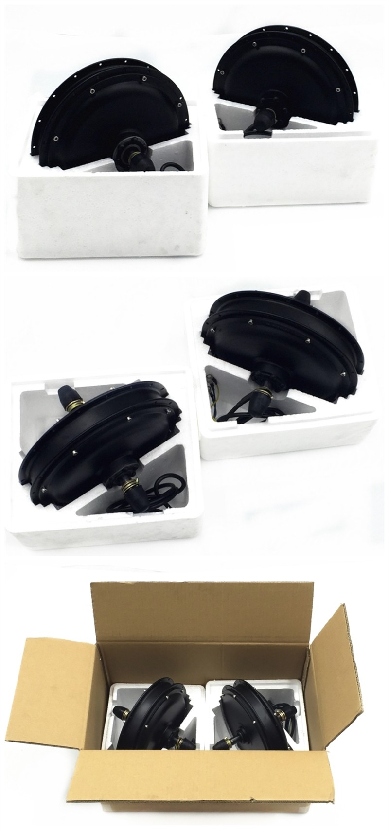 Powerful Electric Bike Hub Motor / 36v 750w Battery Powered Dc Motor