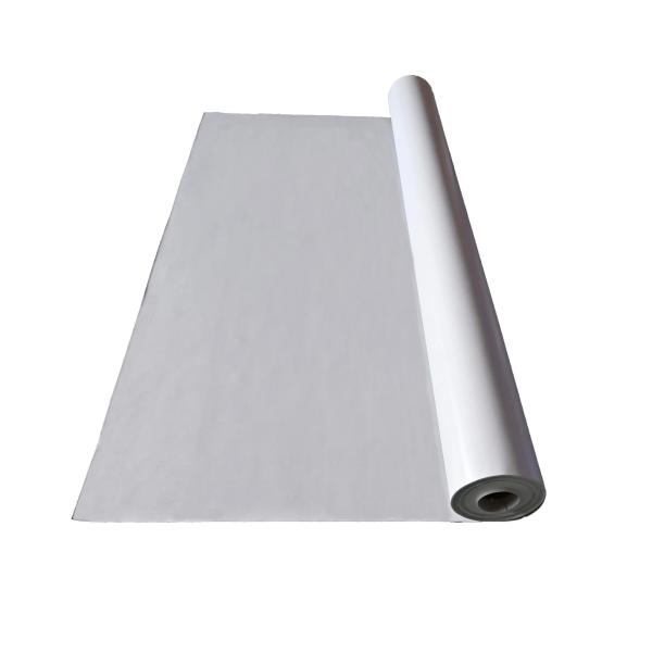Single Ply PVC Waterproof Membrane 60 Mil Pvc Roofing Membrane Roll Felt 20m