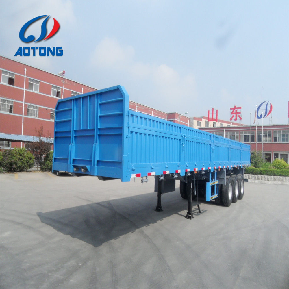 Double Deck 3-axle Steel Animal Transport Storehouse Bars Semi Trailer Superior Design