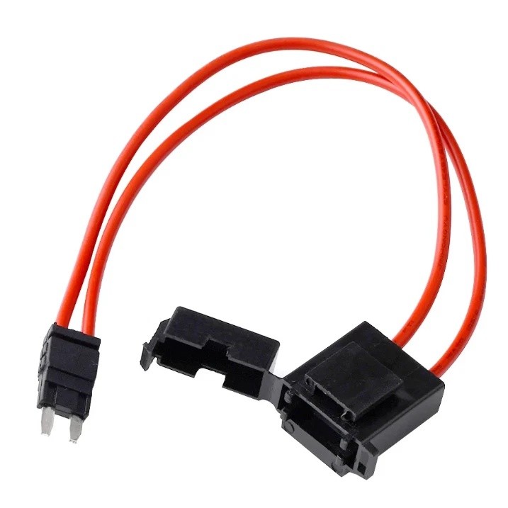Mini Car Fuse Holder 16 Awg Non Destructive 32V ACC Standard Small Extension Cord Tool