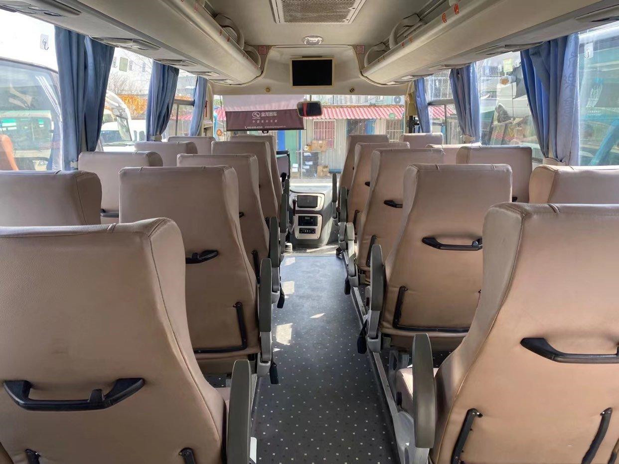 47 Seater Second Hand Bus Kinglong Luxury Coach Bus Euro 3 Rhd Lhd City