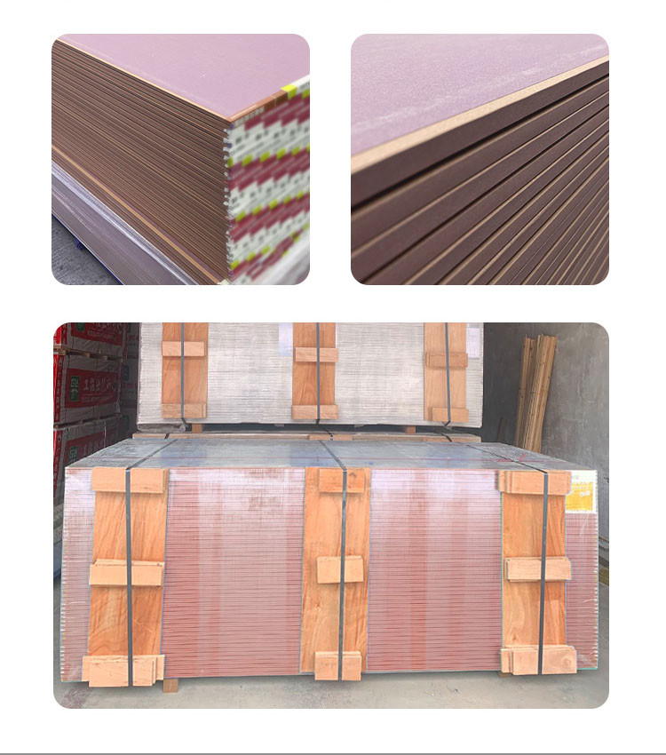 4x8 12mm Fire Resistant Gypsum Board Soundproof For Partition System