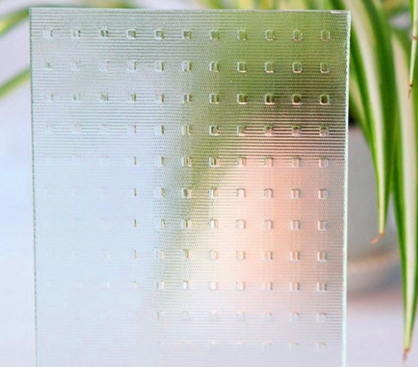 Extra Clear/Colored/Light Transmitting Patterned Glass for Room Partition