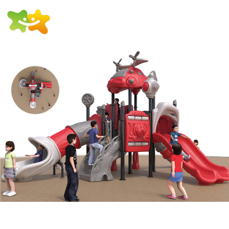 Customized Size Windmill Kids Plastic Playground Slide