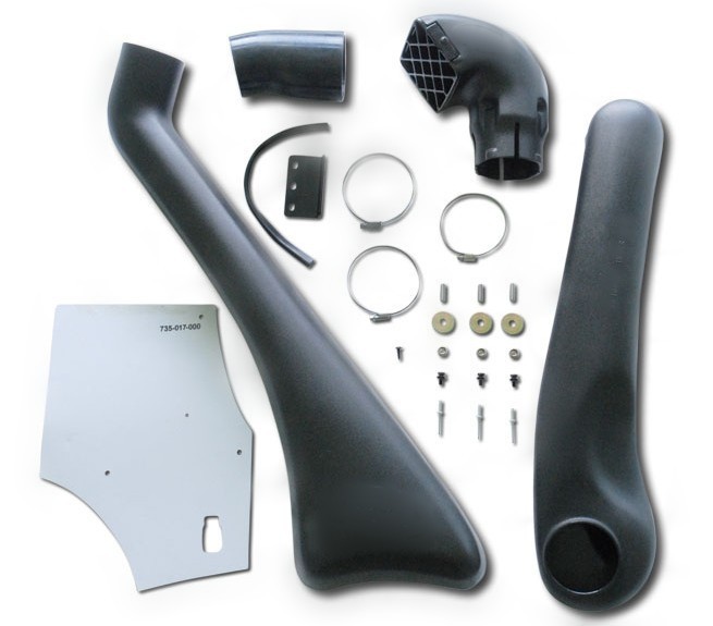 Waterproof 4x4 Snorkel Kit For D-Max 2009-2012 Diesel LLDPE Sports Campo RA LX & LT 3.0