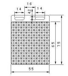 Reflex Reflector for Photoelectric Sensors Certificated