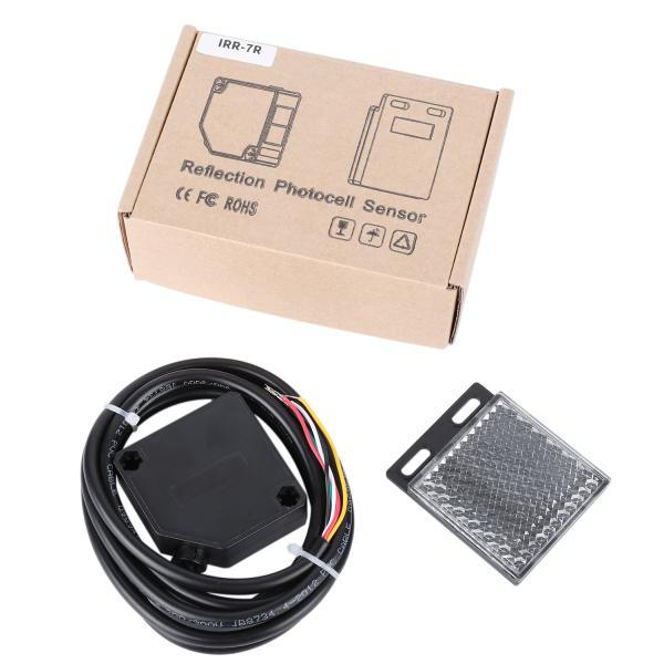 Quality 7 m Detection Range Reflective IR Sensor with Relay Output Waterproof & Ideal for Industrial Use for sale