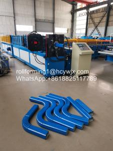  Efficient Production Gutter Downspout Machine Powered By 5.5kw Motor Manufactures