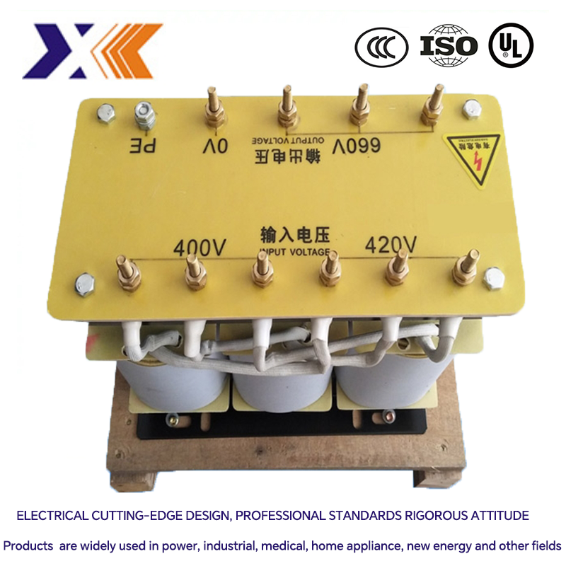 200kva Three Phase Electric Transformer 440v to 220v for Variable Voltage Applications