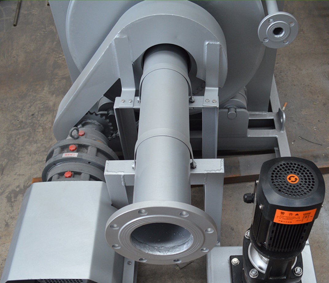 Filtering Mechanical Screen Wastewater , Rotary Drum Screen Internal Feed Customized