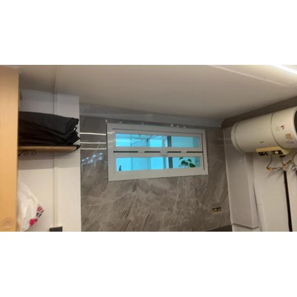 Nest Nursery Folding Window with Dual Locking Systems and Childproof Operation