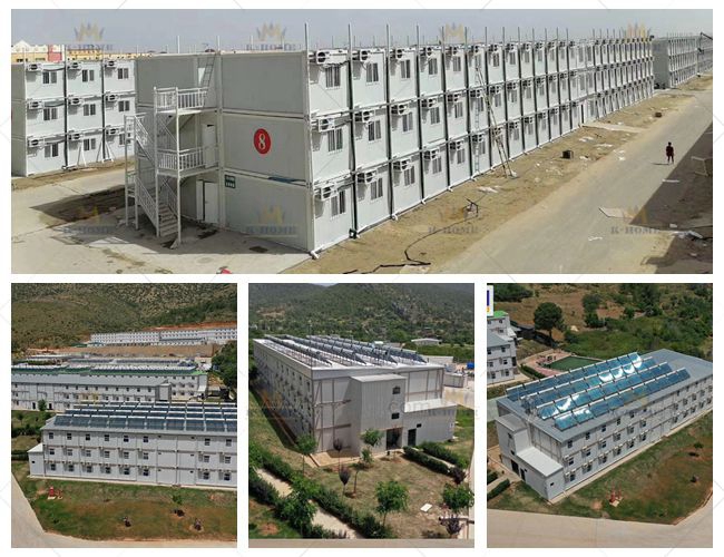 Container Prefabricated Flat Pack Housing Unit For Staff Quarters