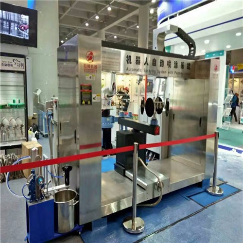 Automobile Bumper 3.0m Spray Painting Robot Automatic On Line Trading
