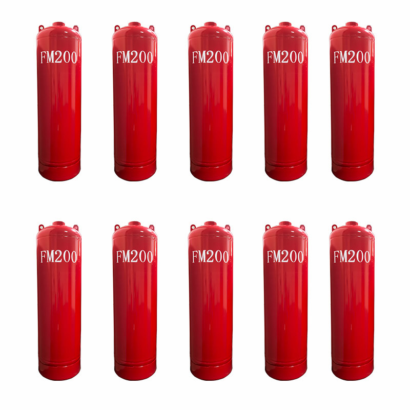 FM200 Cylinder For Fire Suppression System With Safe And Eco-Friendly Gas