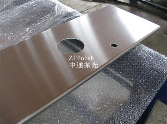 OEM Sheet Metal Polishing Machine 3000x2000x2800mm Size With 2800r/Min Spindle Speed
