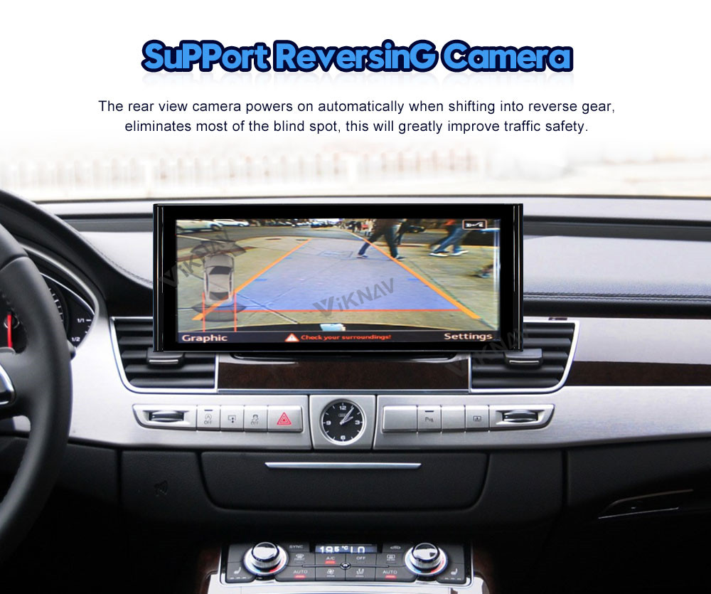 1920*720 Android Auto Car Stereo 12.3 Inch For Audi A8 D4 2011-2017