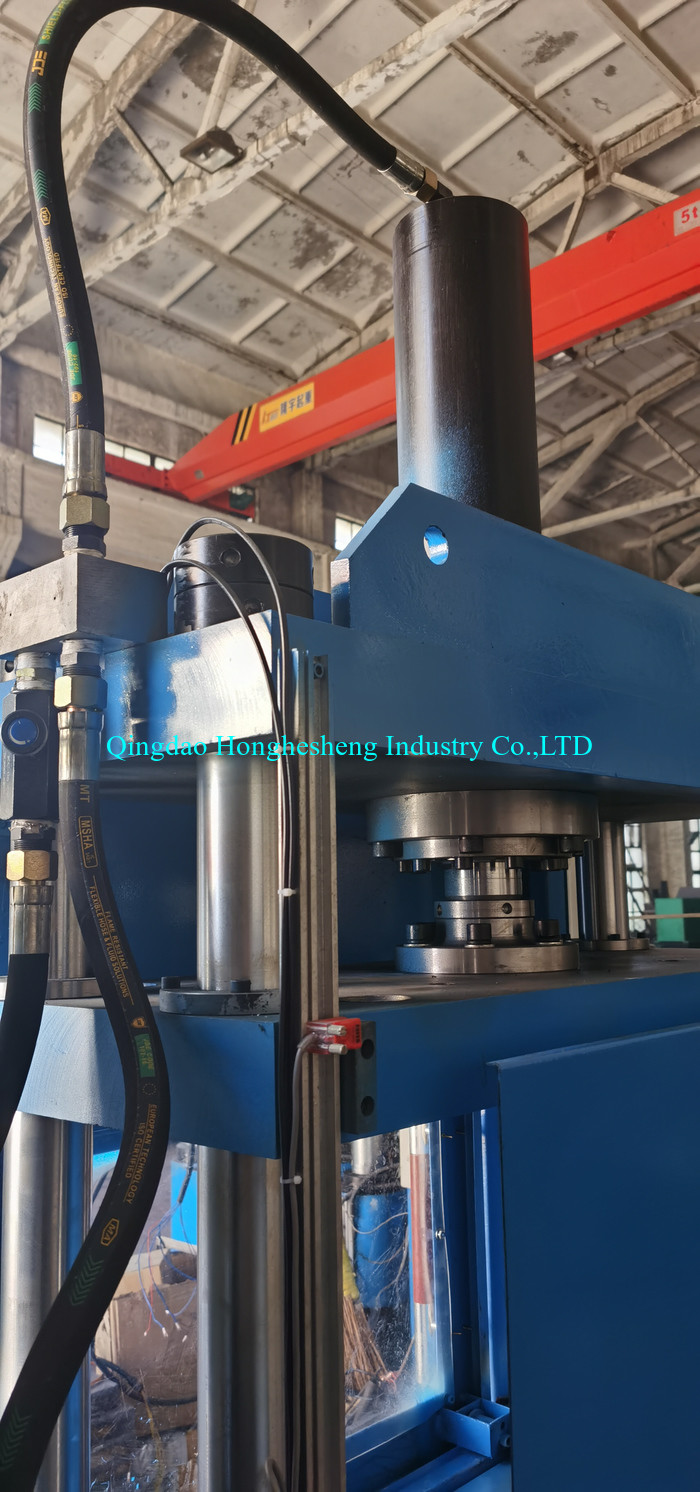 Automatic Shoe Sole Making Machine Rubber Slippers Vulcanizing Press