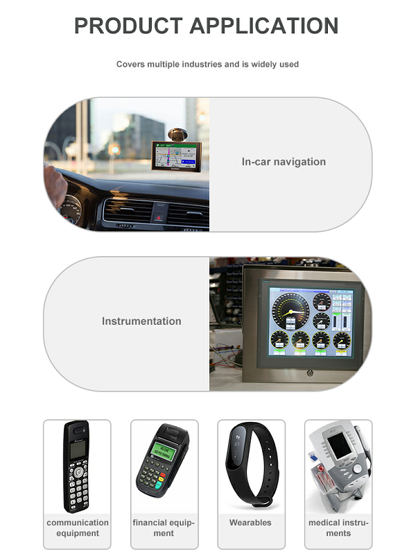 7.0 Inch 1024x600 IPS TFT LCD Display 1500nits Sunlight Readable High Brightness