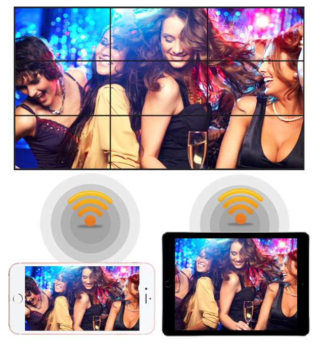 500cd/M2 240W TFT Seamless Video Wall Monitors