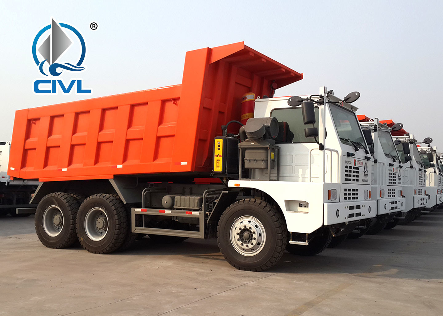SINOTRUCK HOWO 70TON MINING DUMP TRUCK 6x4 HOWO 70t Mining Dump Truck 371hp with Good Quality