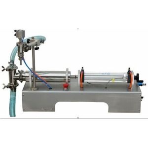 China Single Head Manual Pneumatic Bottle Juice Liquid Semi Automatic Filling Machines on sale