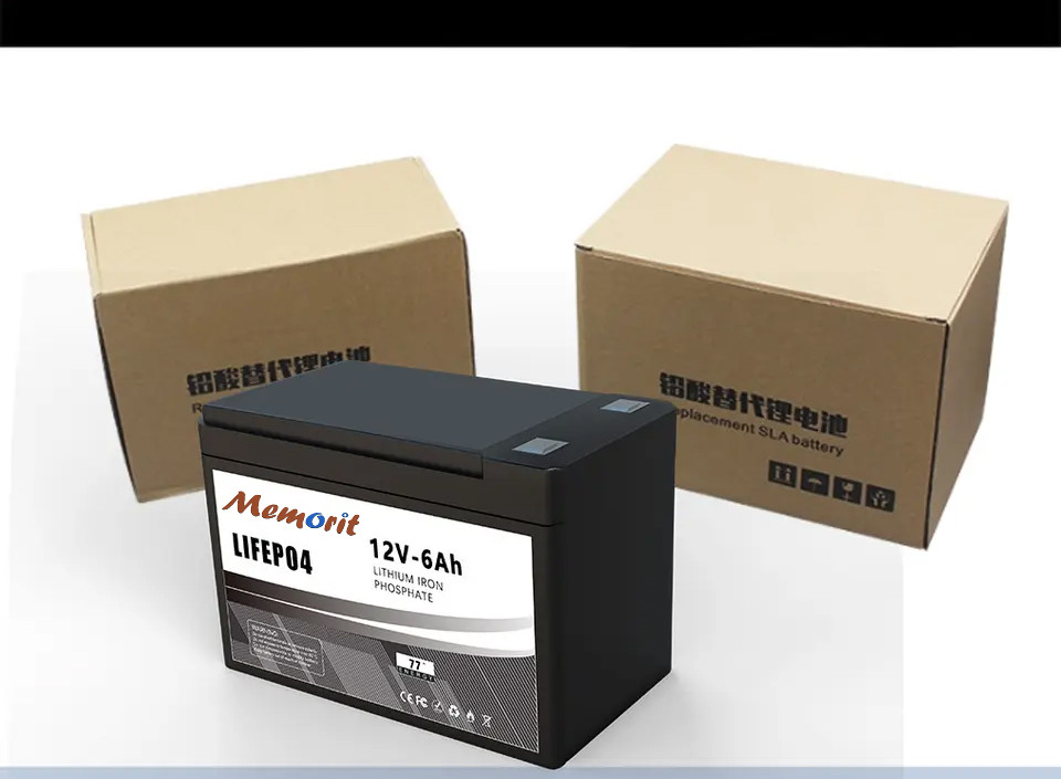 LFP Lead Acid Replacement Battery Lithium Ion Battery 12V 6AH 7AH 10AH 20AH