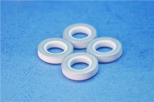 AL2O3 Metallized Ceramic Insulator Ceramic Shaft Seal Ring ISO14001 Manufactures
