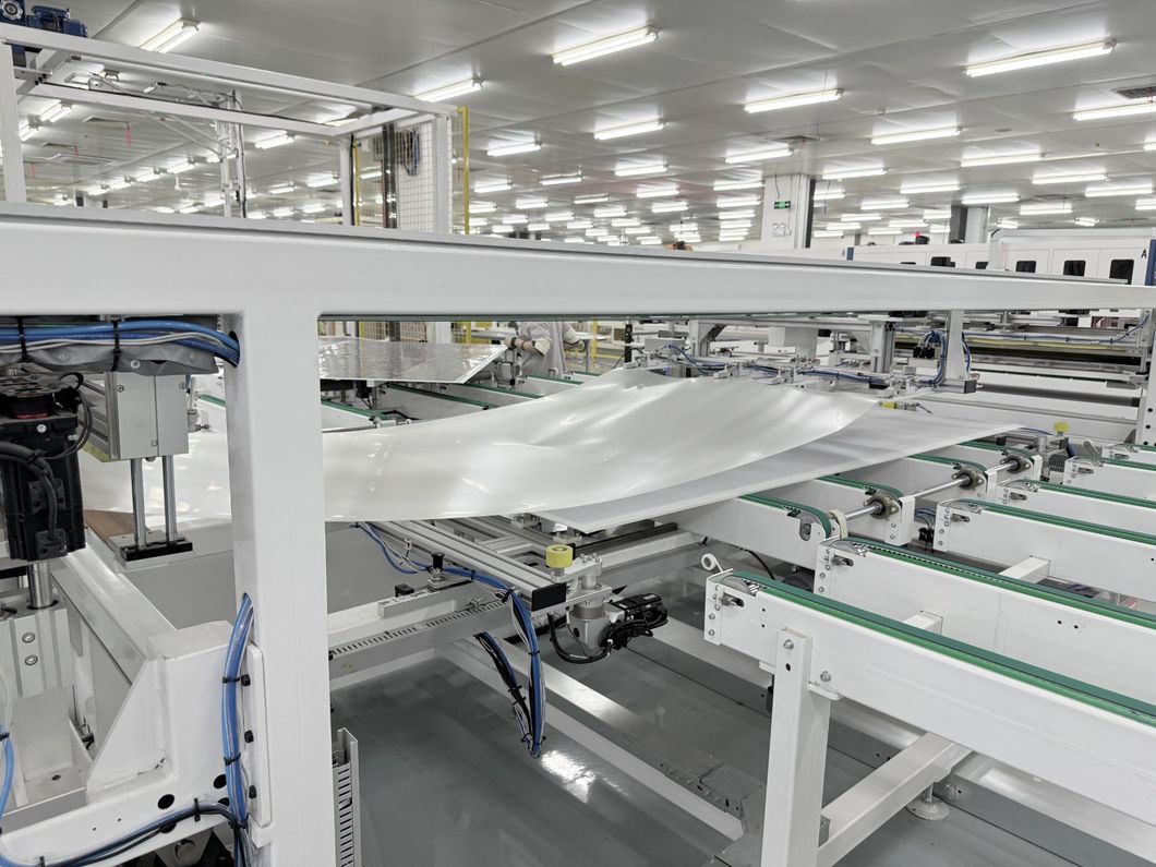 Factory Production Line Solar Module Film Lamination Machine