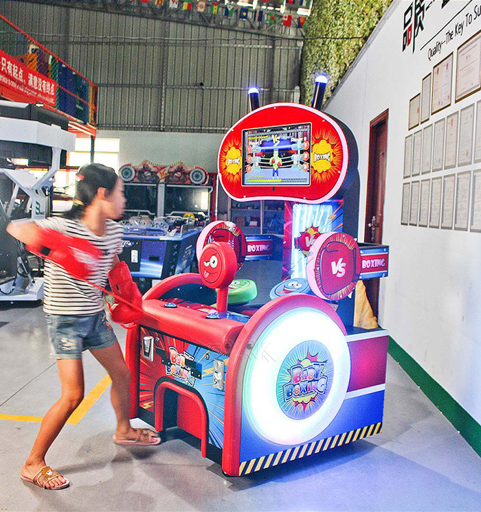 Indoor Kids Boxing Punching Arcade Game Machine For 1 Player