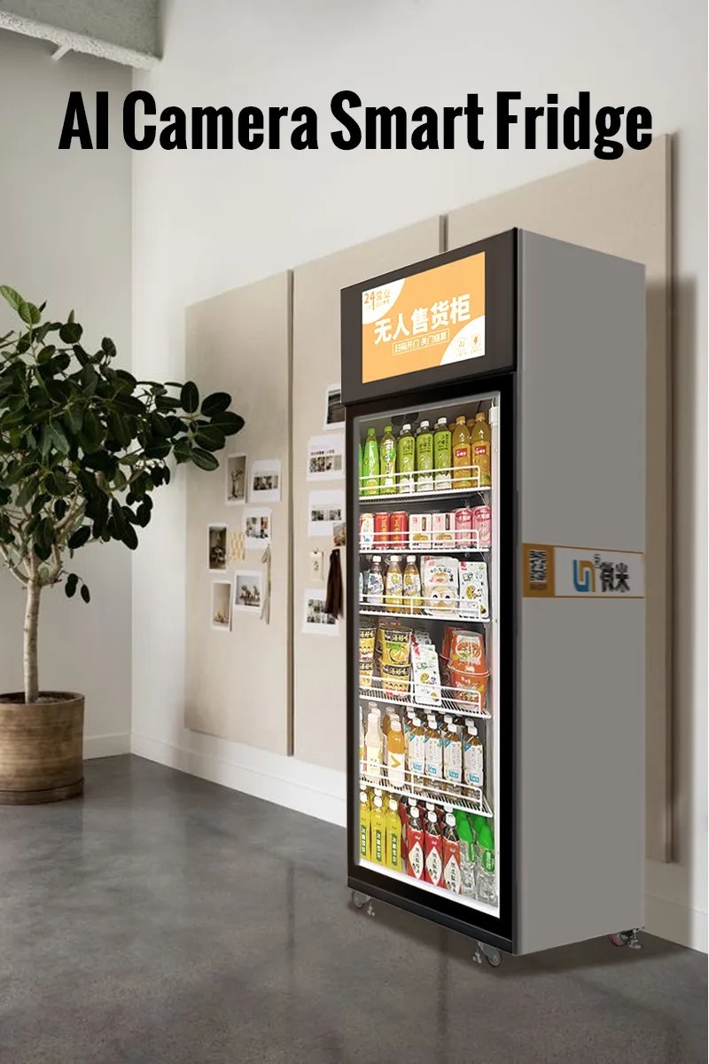 AI Vending Machine Kit for Fridge Conversion with Card Reader