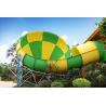 Buy cheap Commercial Fiberglass Water Slides Customized 30MX20M Size from wholesalers