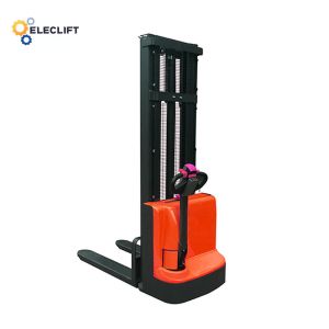 690 Mm Fork Width Fully Electric Pallet Stacker Efficient Storage Solution