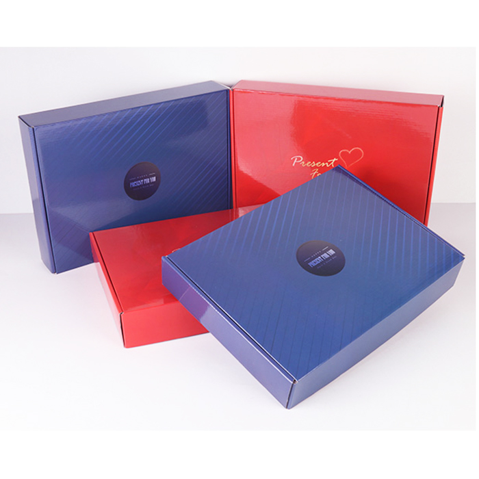 Corrugated Superflat Mailing Box Custom Paperboard Mailers Offset printing