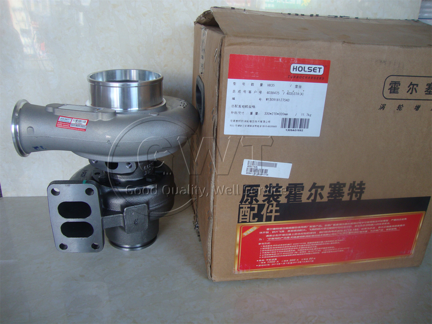 Turbos HX35 4038475 6738-81-8031 6738-81-8091 3786885H Turbocharger Kits Turbo 4035374 4038475 for Cummins PC200 EXCAVATOR