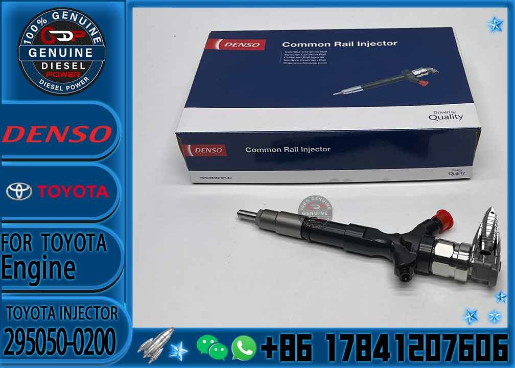 High Quality Diesel Injector 23670-30400 23670-39365 295050-0200 295050-0460 Common Rail Injector for Denso Toyota Auto