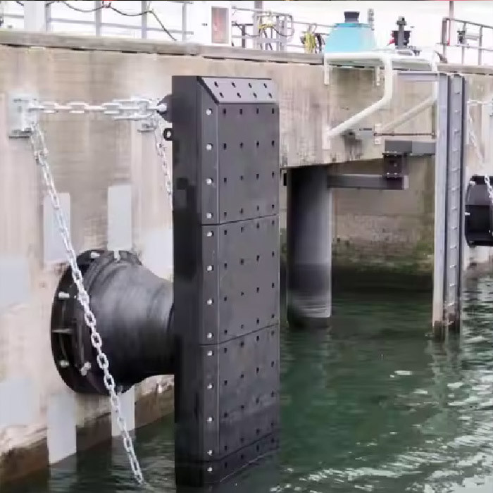 Dock Ship Protection High Impact Resistance Cone Rubber Fenders With Long Lifespa
