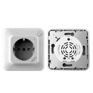 EU Standard DIY Smart Power Socket , Wireless Power Socket For Smart Home