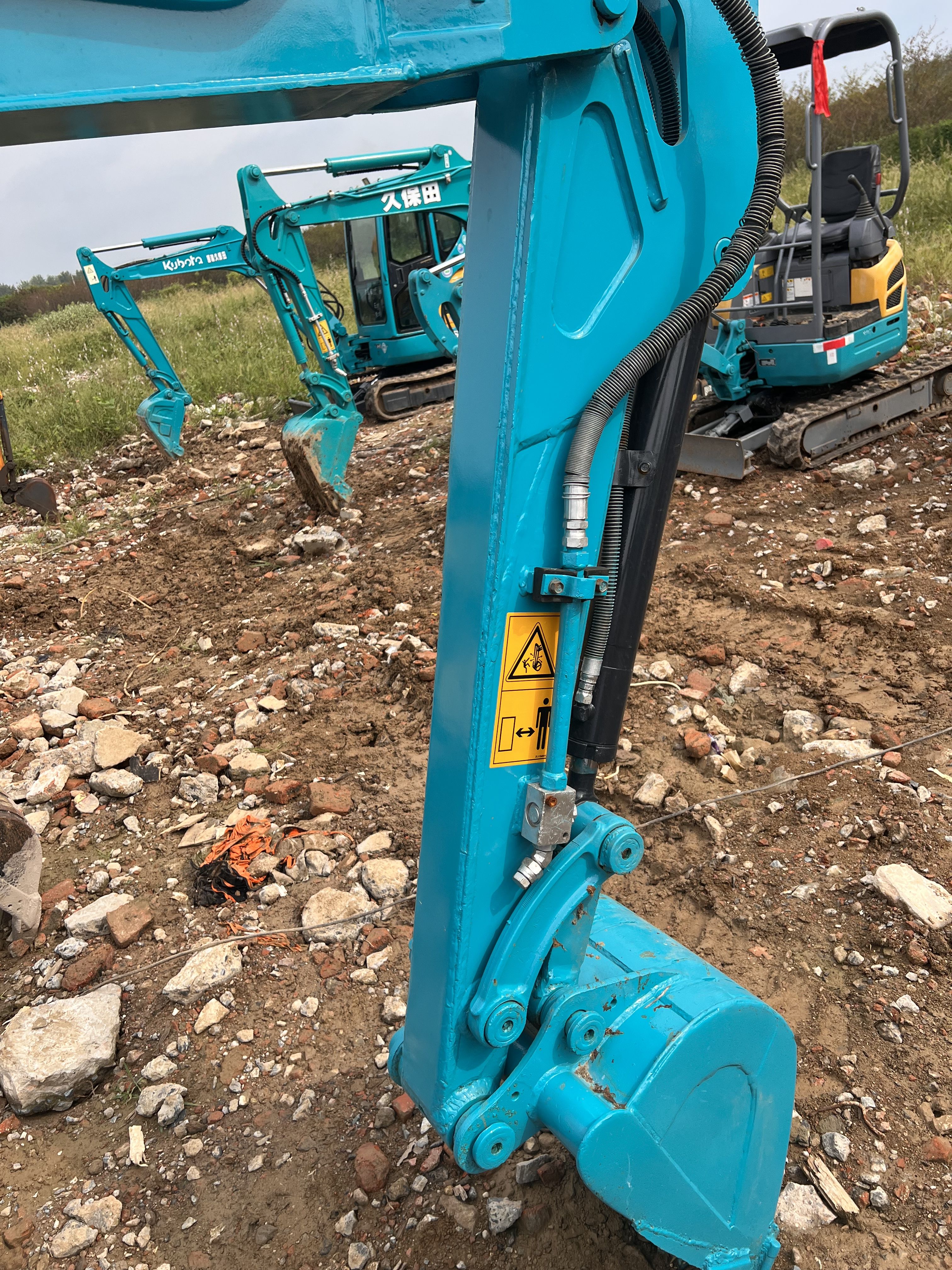 Mini Excavator Used Kubota Kx135 Landscaping Machinery KUBOTA KX155 KX165